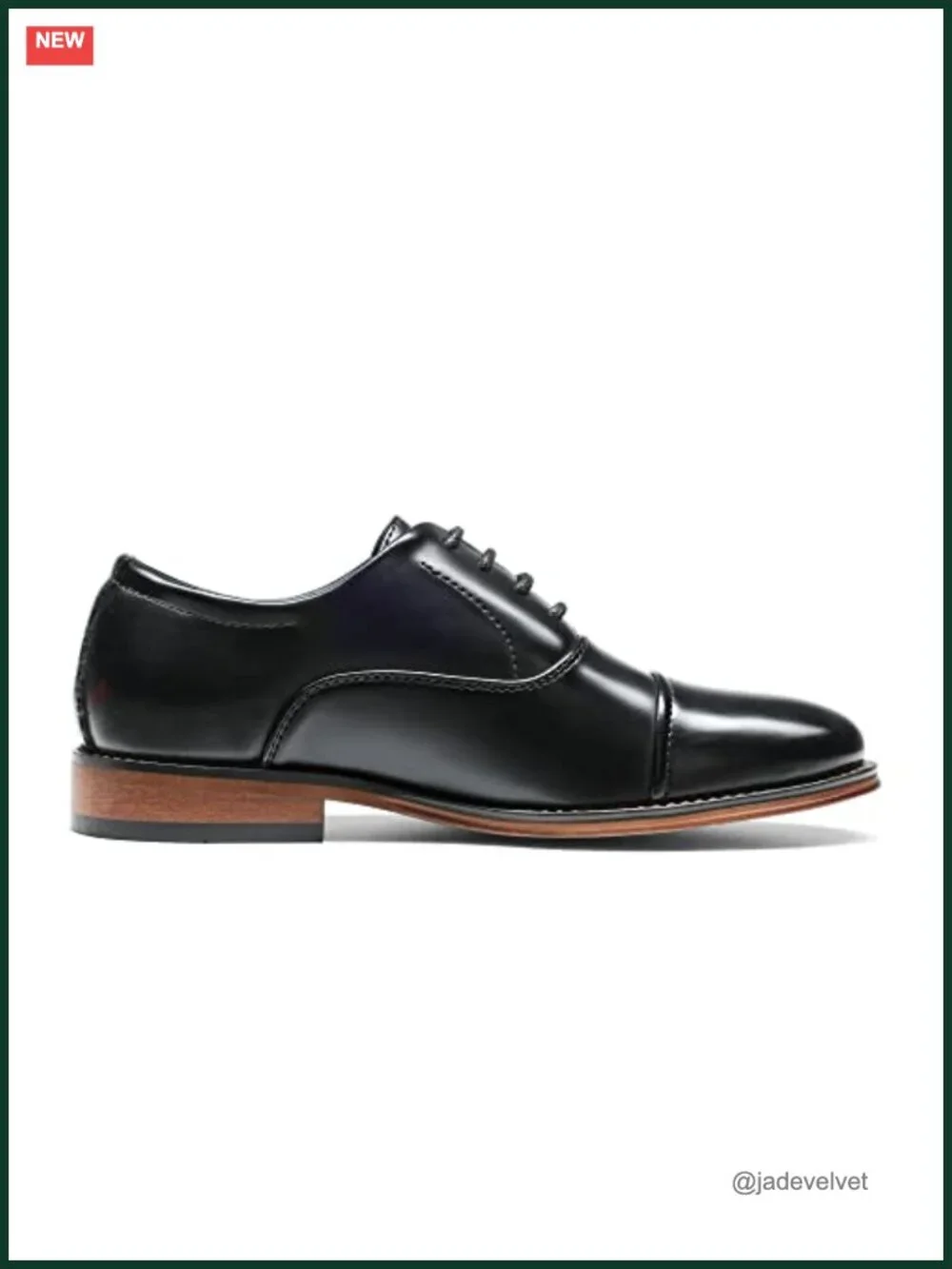 Kids Boys Classic Oxfords Dress Shoes Cap Toe Synthetic Leather